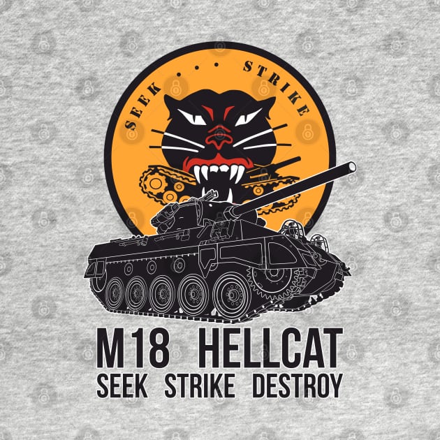 Seek Strike Destroy M18 Hellcat by FAawRay